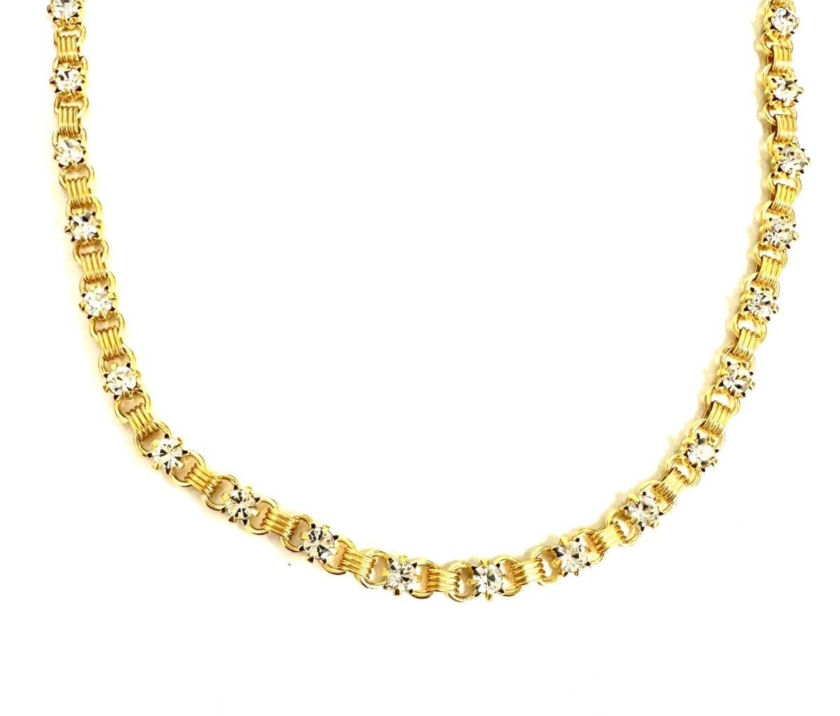 The Rhinestone Chain Necklace