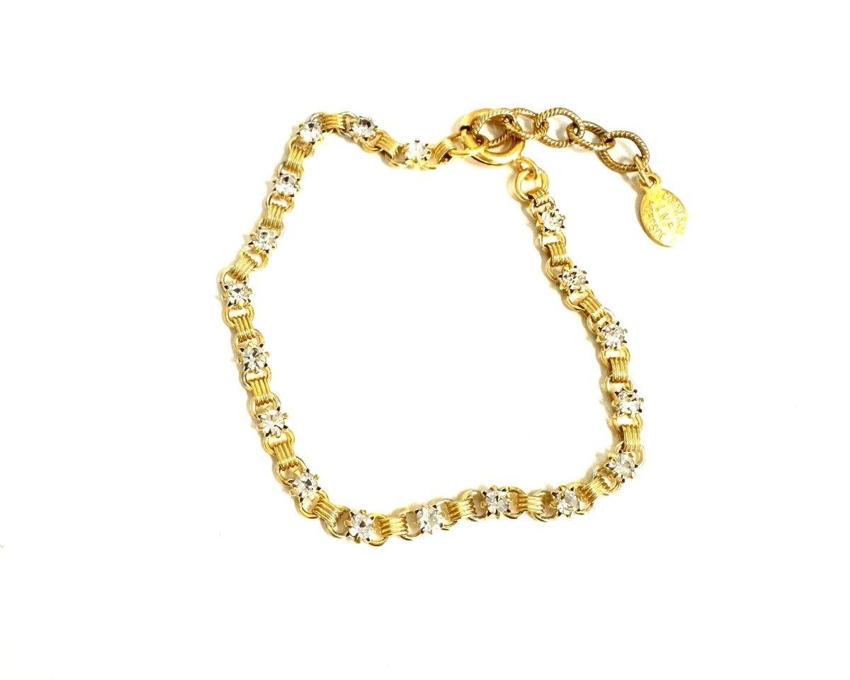 The Crystal Chain Bracelet