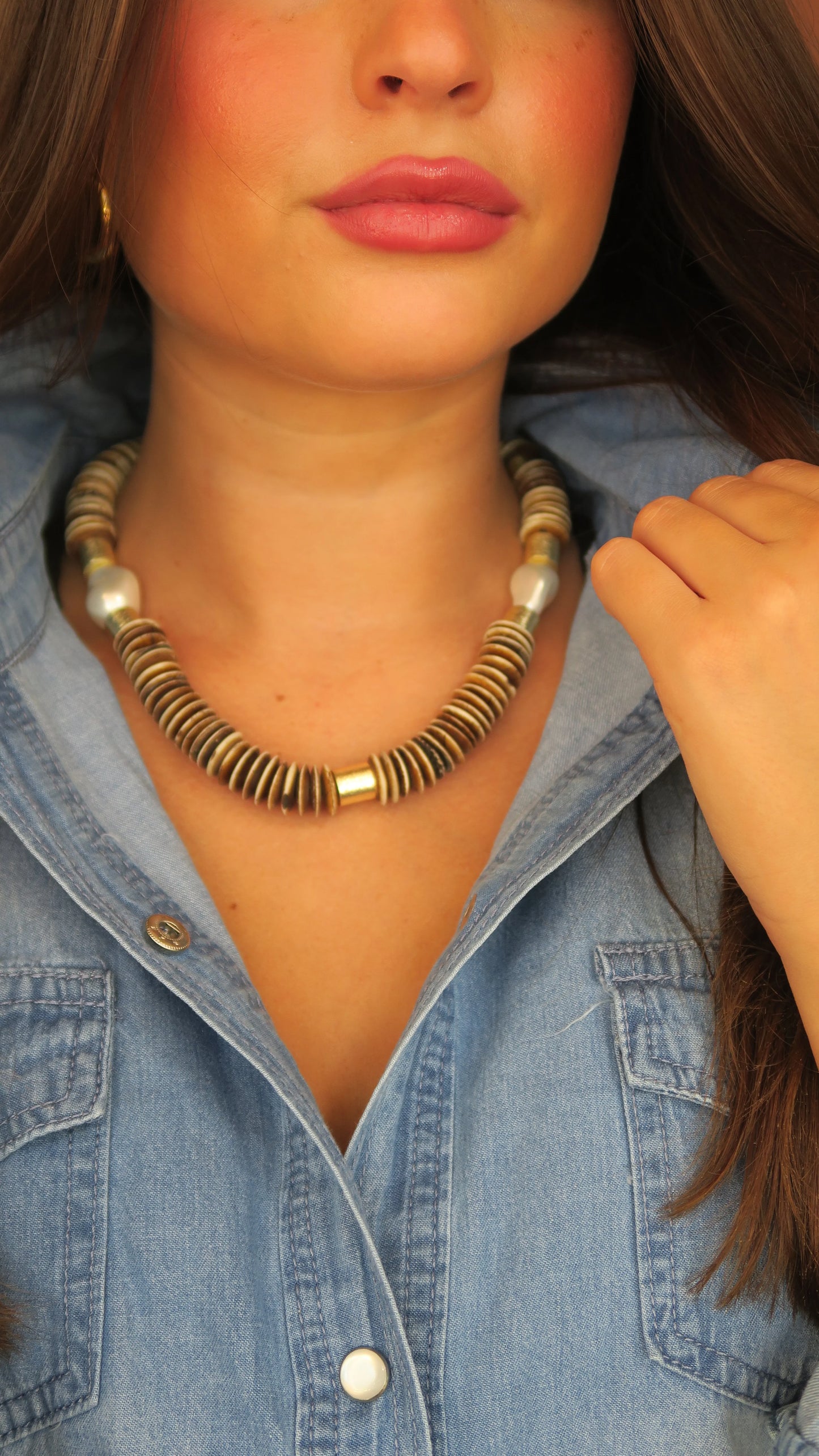 The Capri Pearl Collar