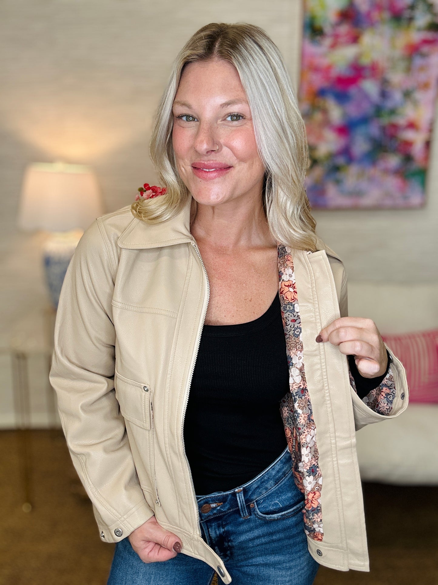 The Faux Sand Jacket
