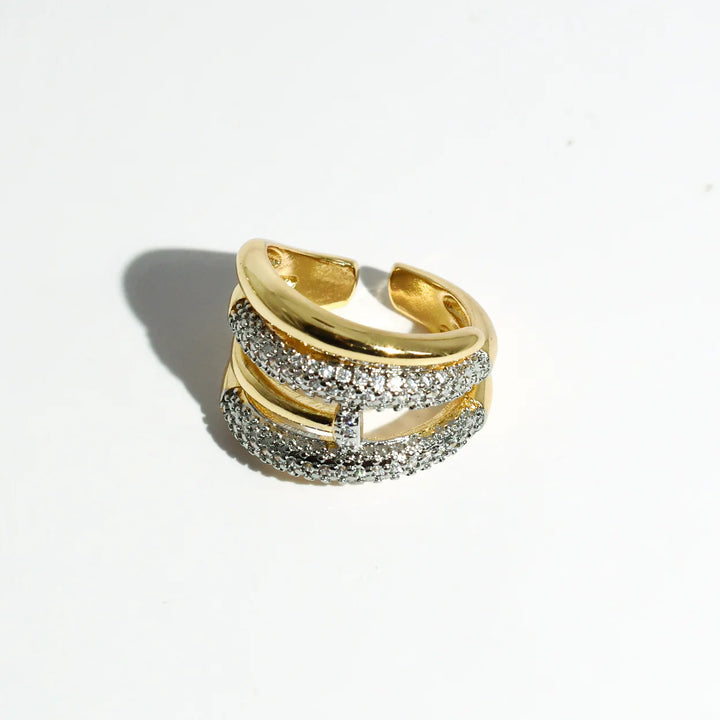 The Stacked & Stunning Ring