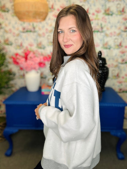 WRSHP 2-Sided Mock Sweatshirt