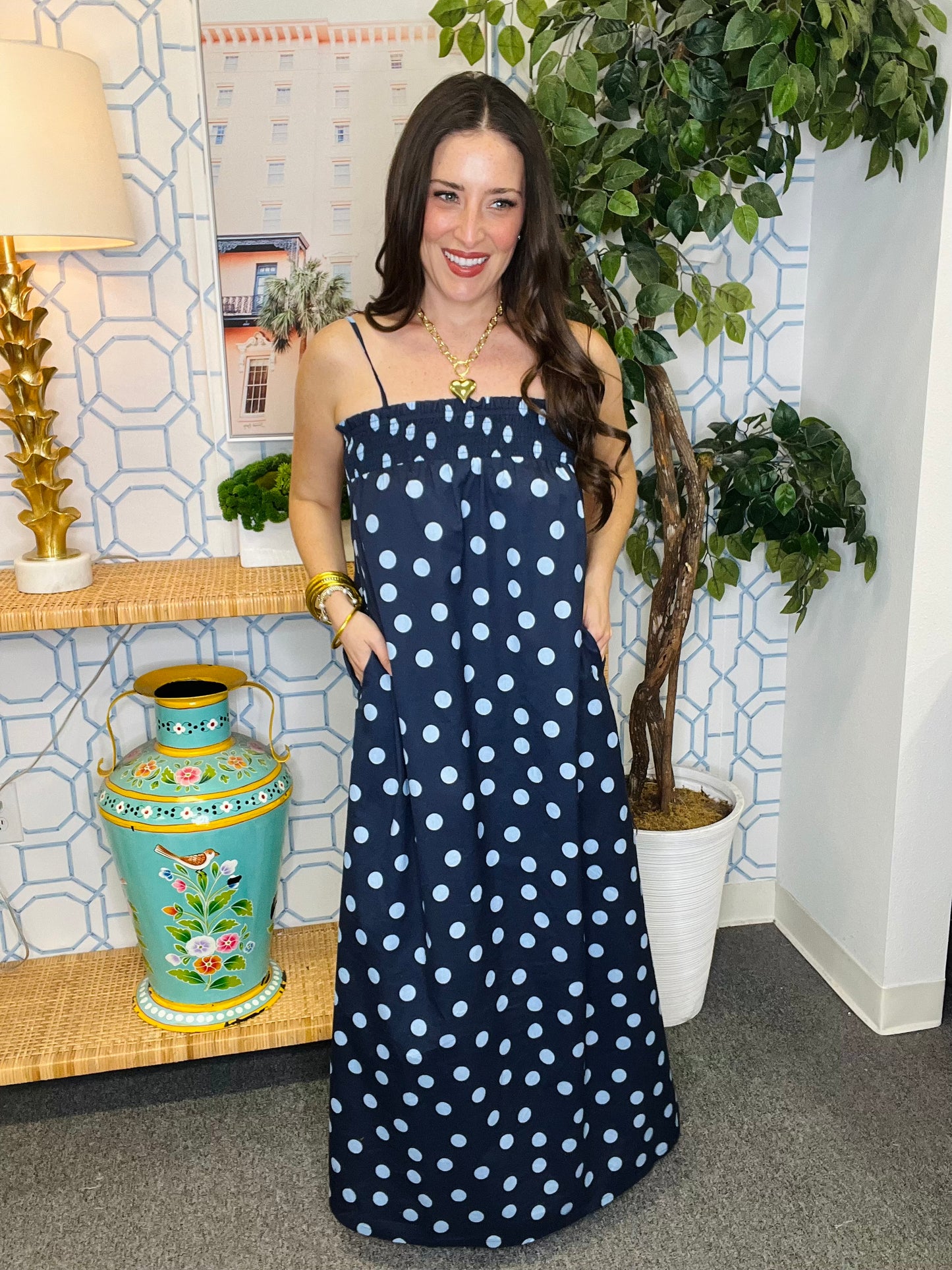 The Lori Maxi in Midnight