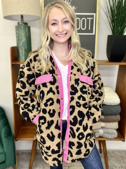 Leo Teddy Jacket in 2 Colors