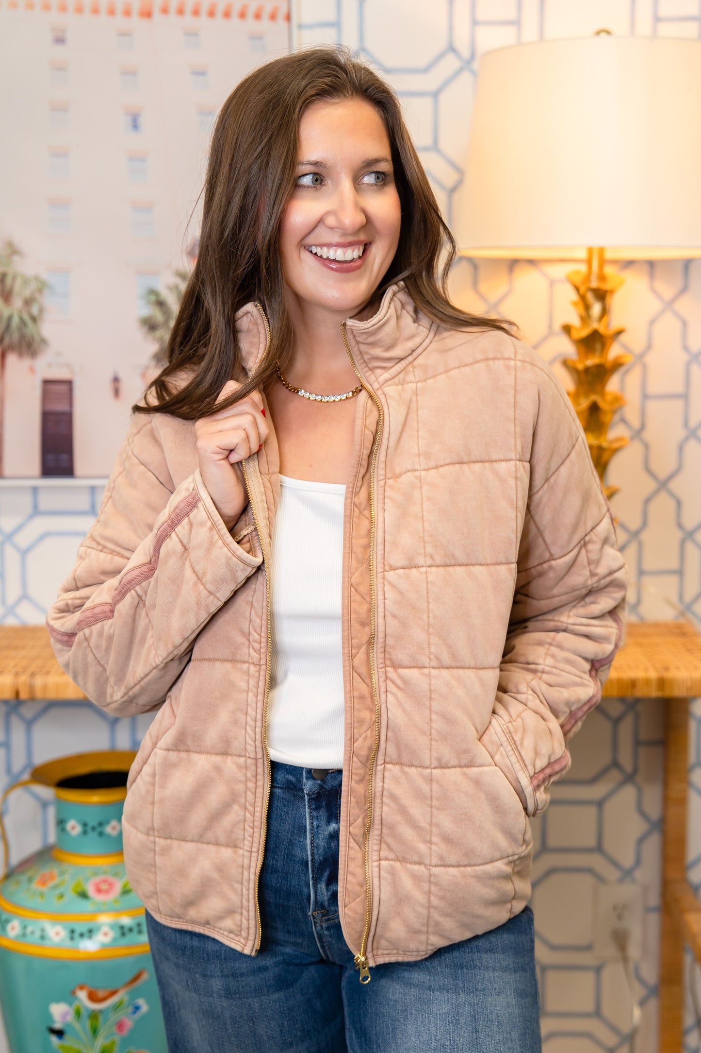 DOORBUSTER-The Buckley Quilted Coat