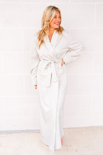 The Buckley Cloud Robe in Grey