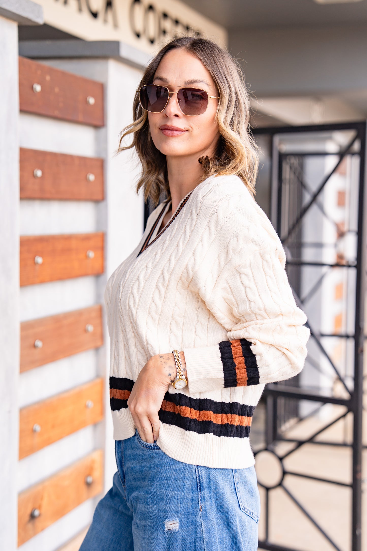 The Buckley Cable Sweater in 3 Colors