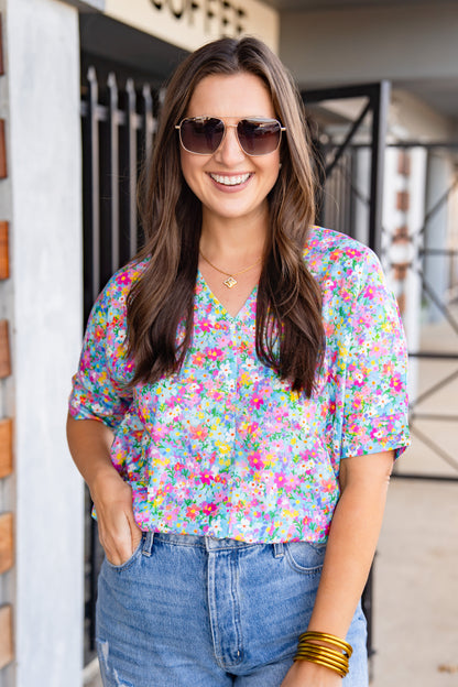 The Buckley Beaumont Top in Field of Flowers