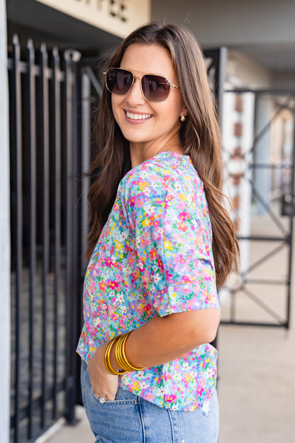 The Buckley Beaumont Top in Field of Flowers