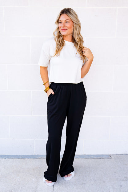 The Buckley Ava Pants in Black