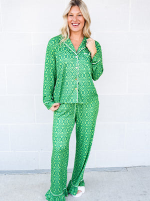 The Buckley Charlotte Set in Regal Green