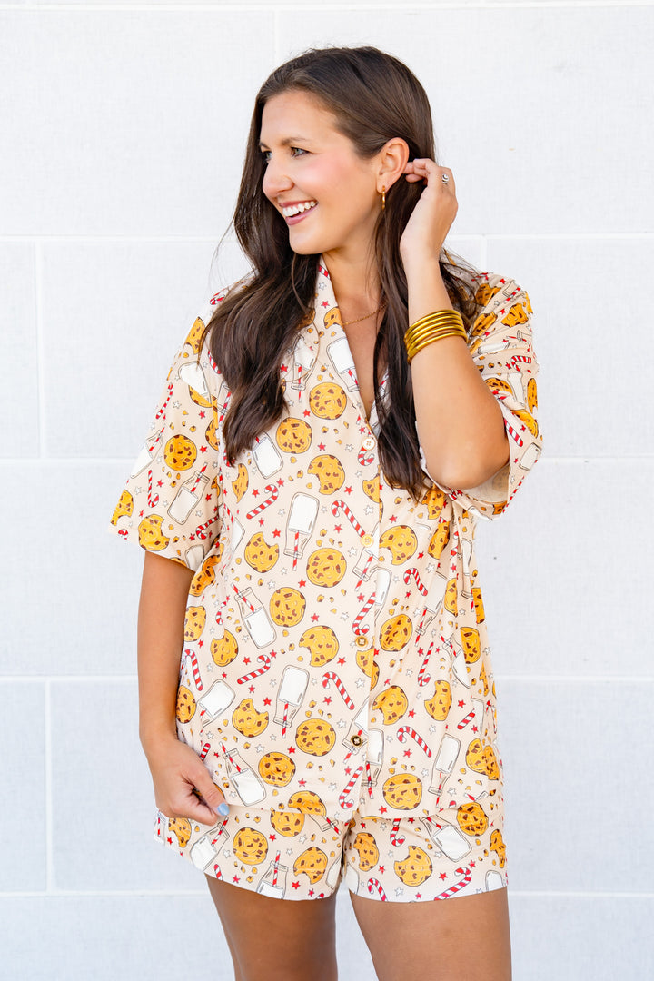 The Buckley Jennifer Set in Milk and Cookies