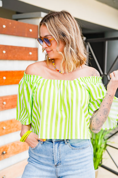 The Buckley Cabana Crop-2 Colors