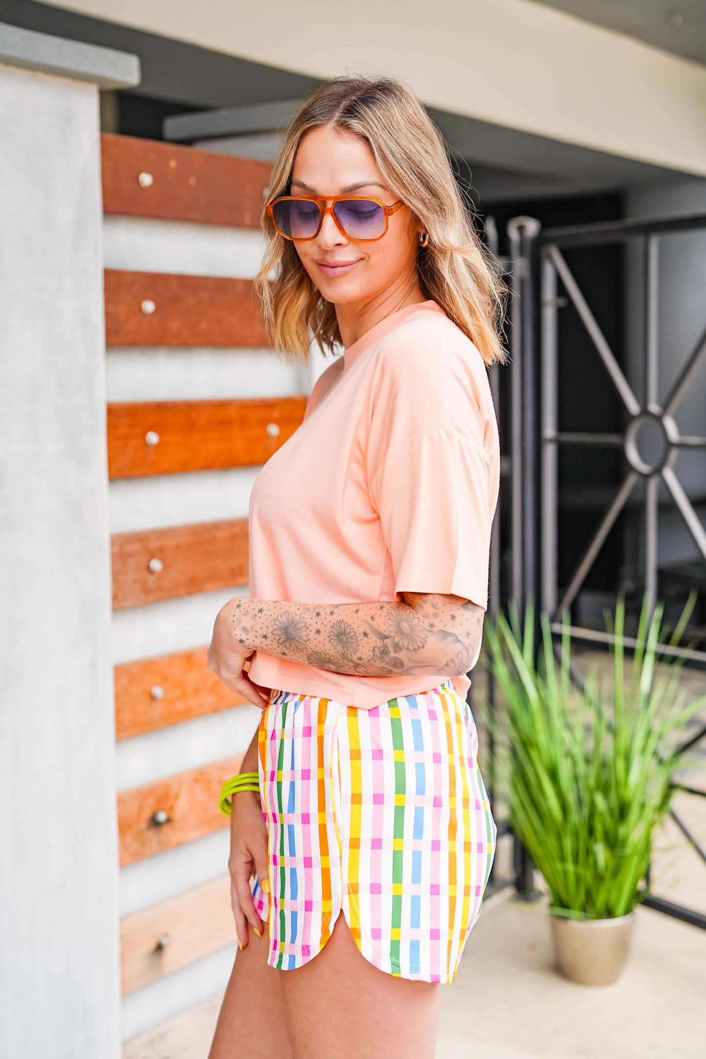 The Buckley Ash Bamboo Crop Tee in 11 Colors/AS