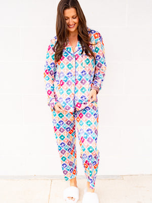 The Buckley Ashley Crop Set in Diamond Dash