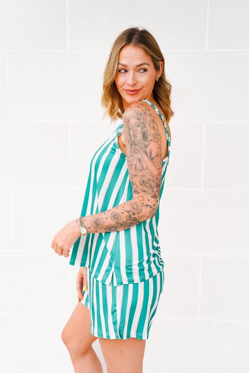 The Buckley Jameson Set in Alley Stripe