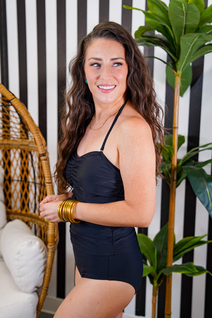 The Buckley Ashley Tankini in Black