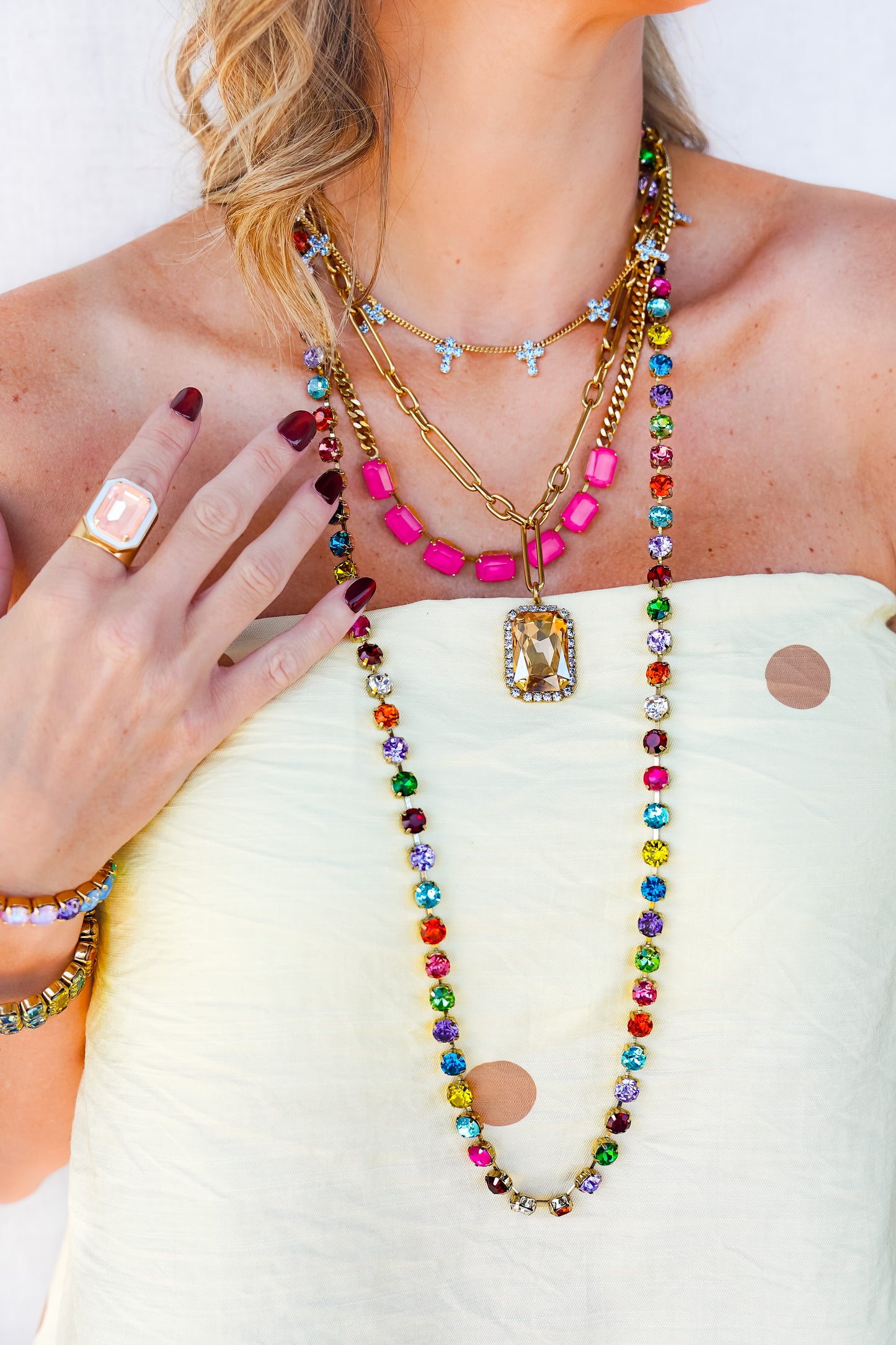 (TOVA) SIENNA Sarah Necklace