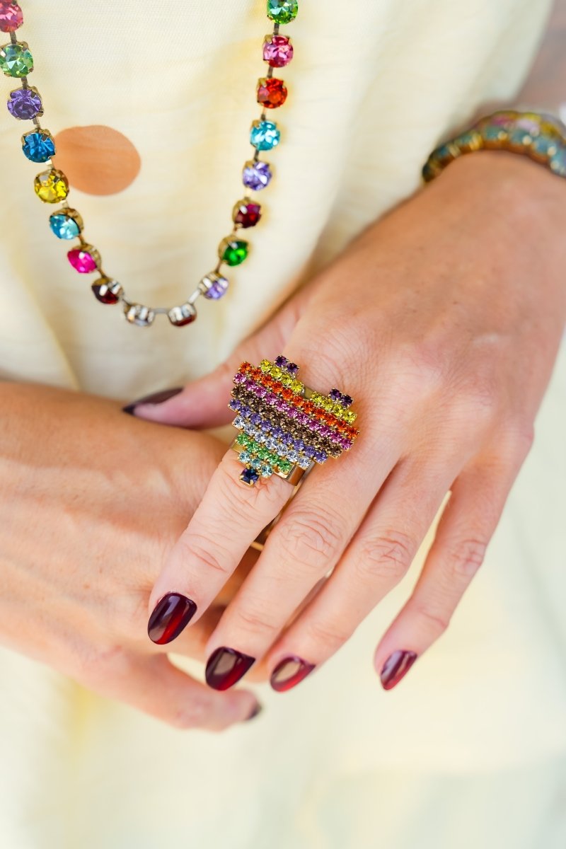 TOVA Candy Heart Ring