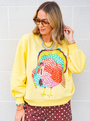 QOS Trixie Turkey Pullover