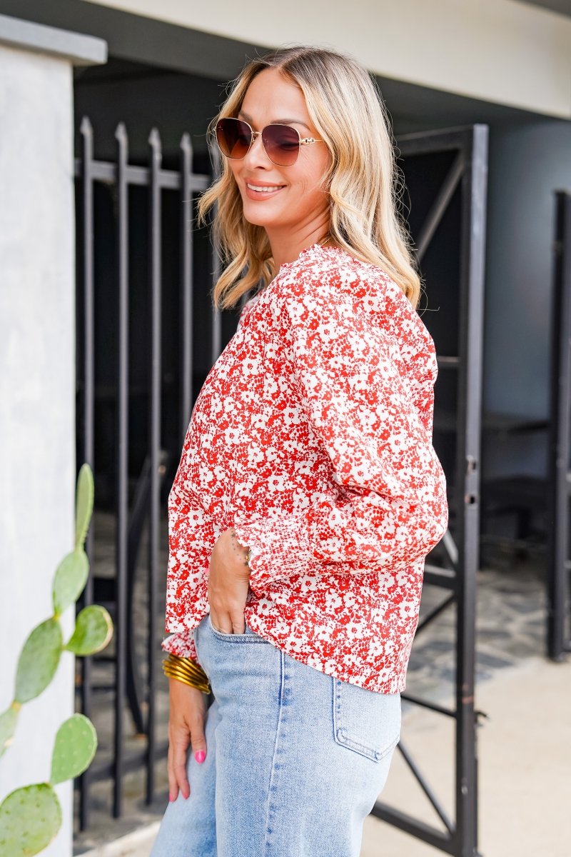 The Buckley Peasant Top-2 Colors/AS