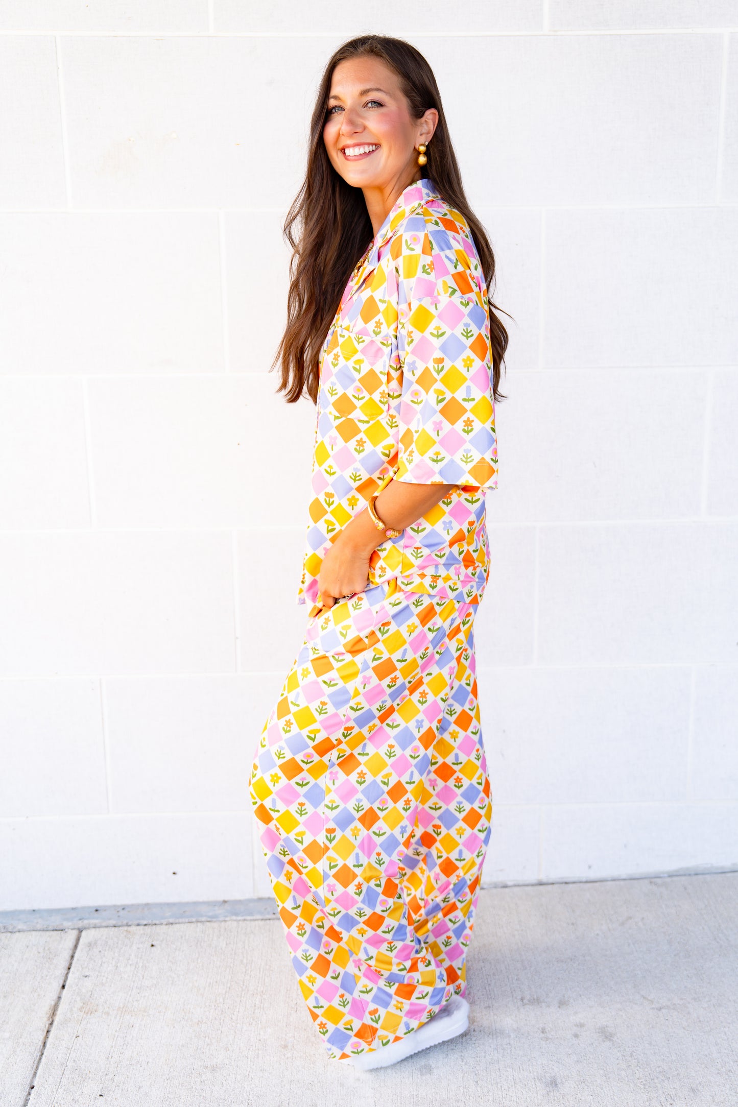 The Buckley Morgan Pant Set in Retro Floral