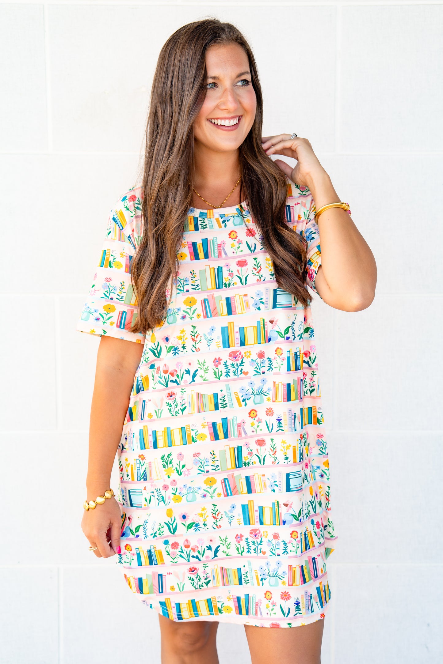 The Buckley Jeanne Gown in Book Club