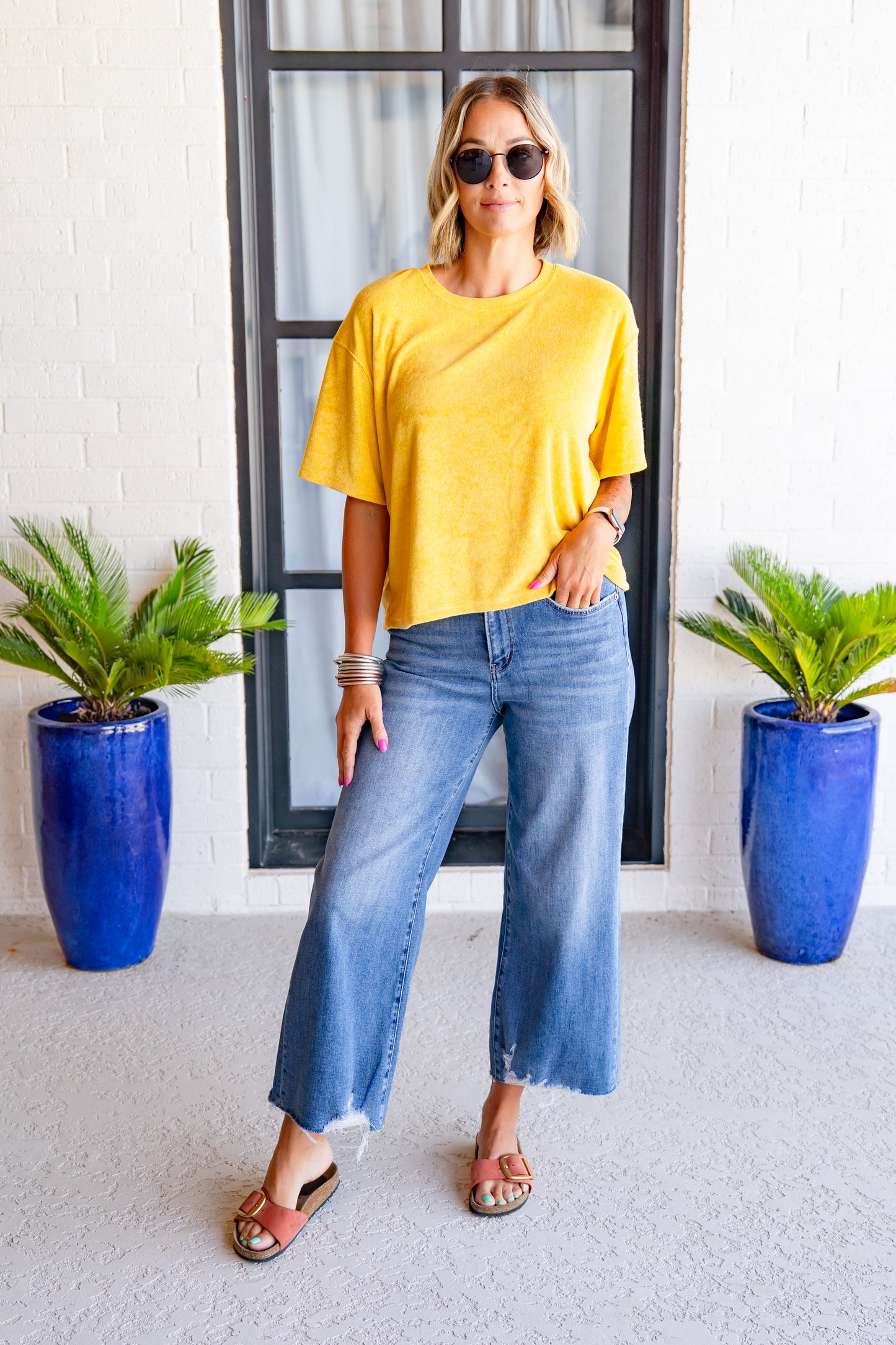 The Buckley Ash Terry Tee in 4 Colors