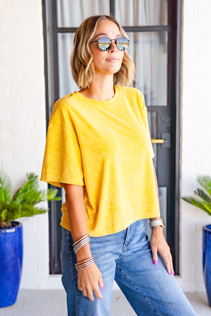 The Buckley Ash Terry Tee in 4 Colors
