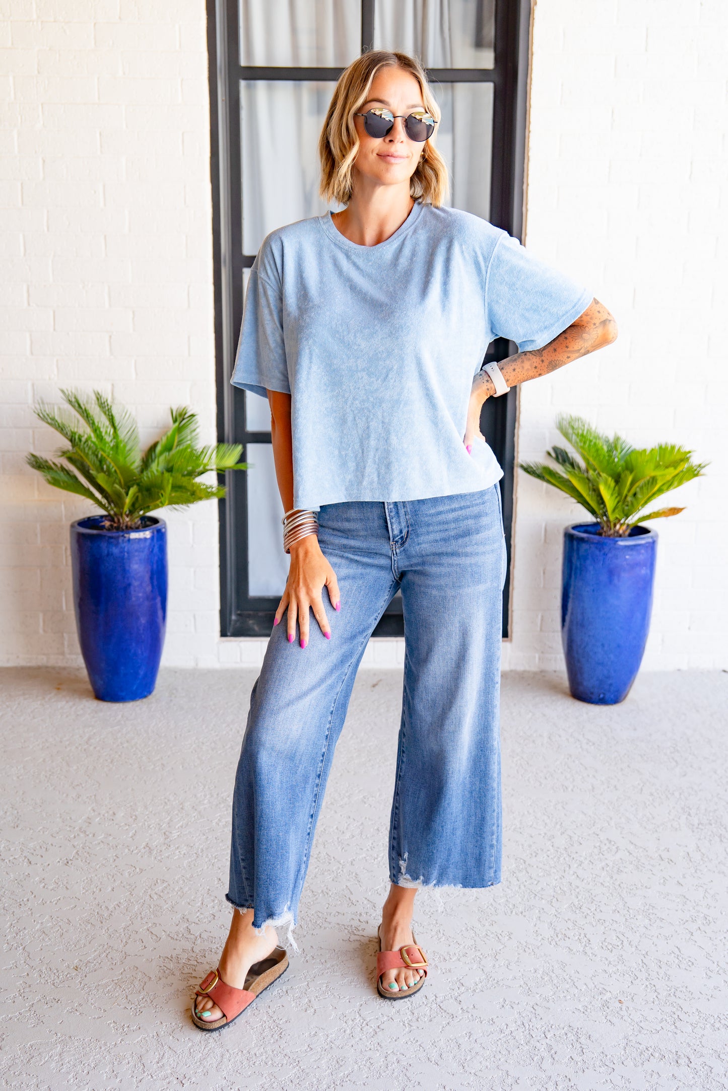 The Buckley Ash Terry Tee in 4 Colors