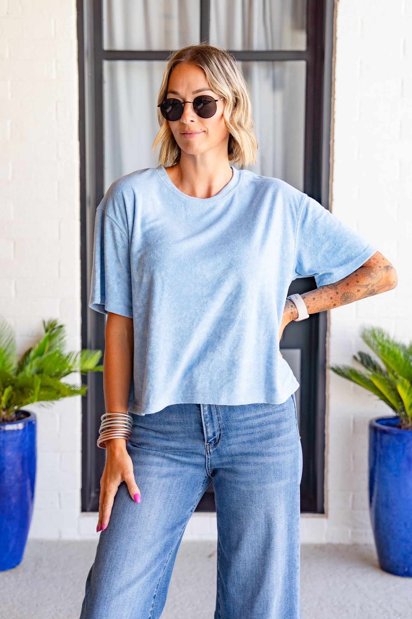 The Buckley Ash Terry Tee in 4 Colors