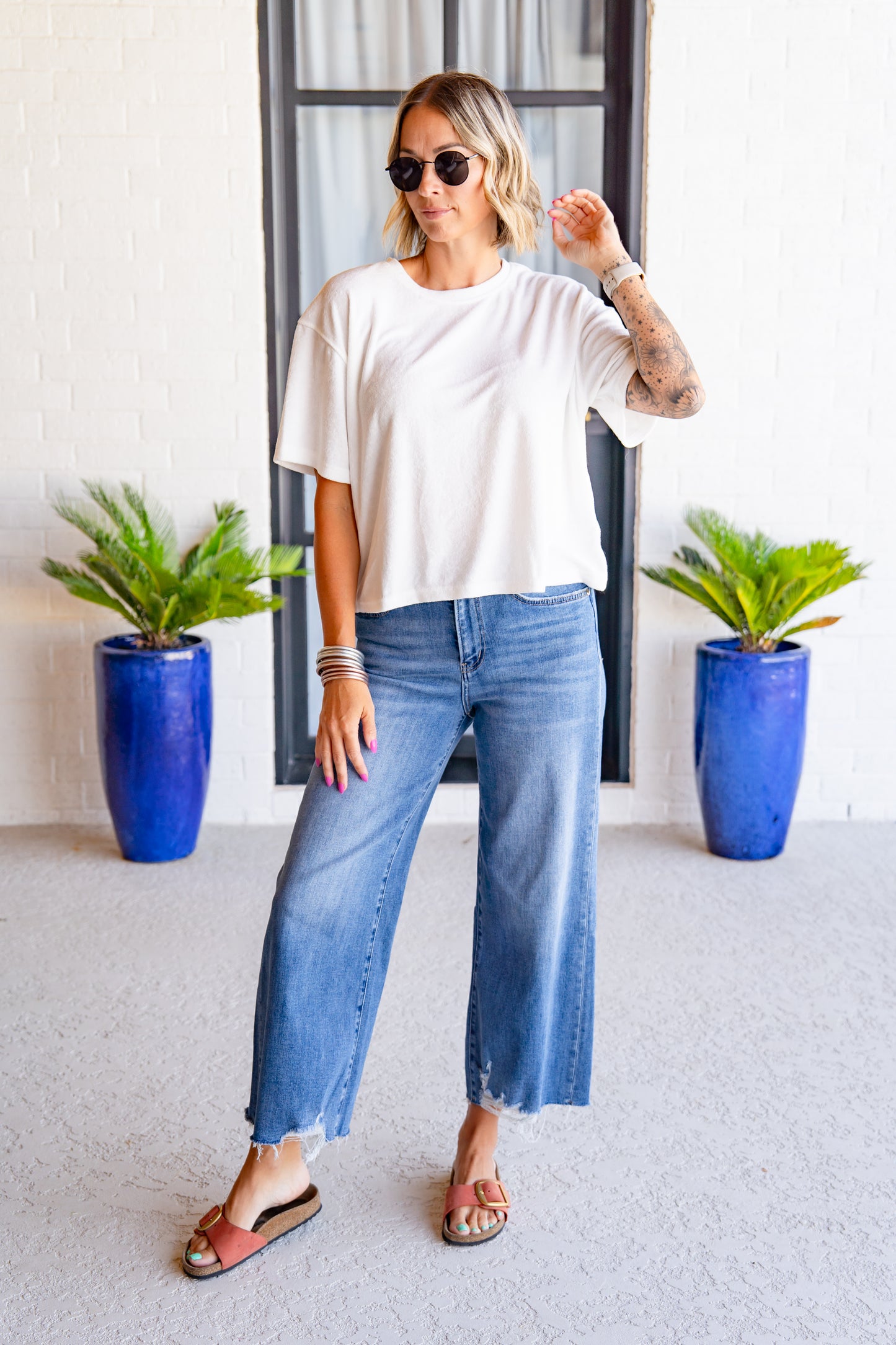 The Buckley Ash Terry Tee in 4 Colors