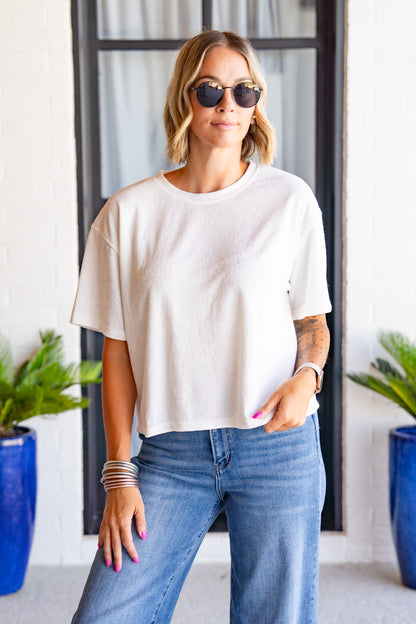 The Buckley Ash Terry Tee in 4 Colors