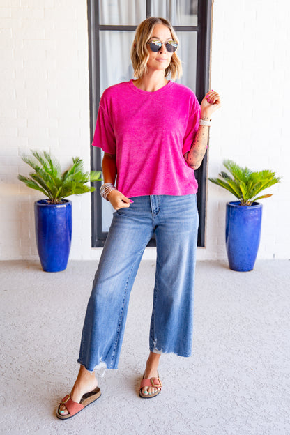 The Buckley Ash Terry Tee in 4 Colors