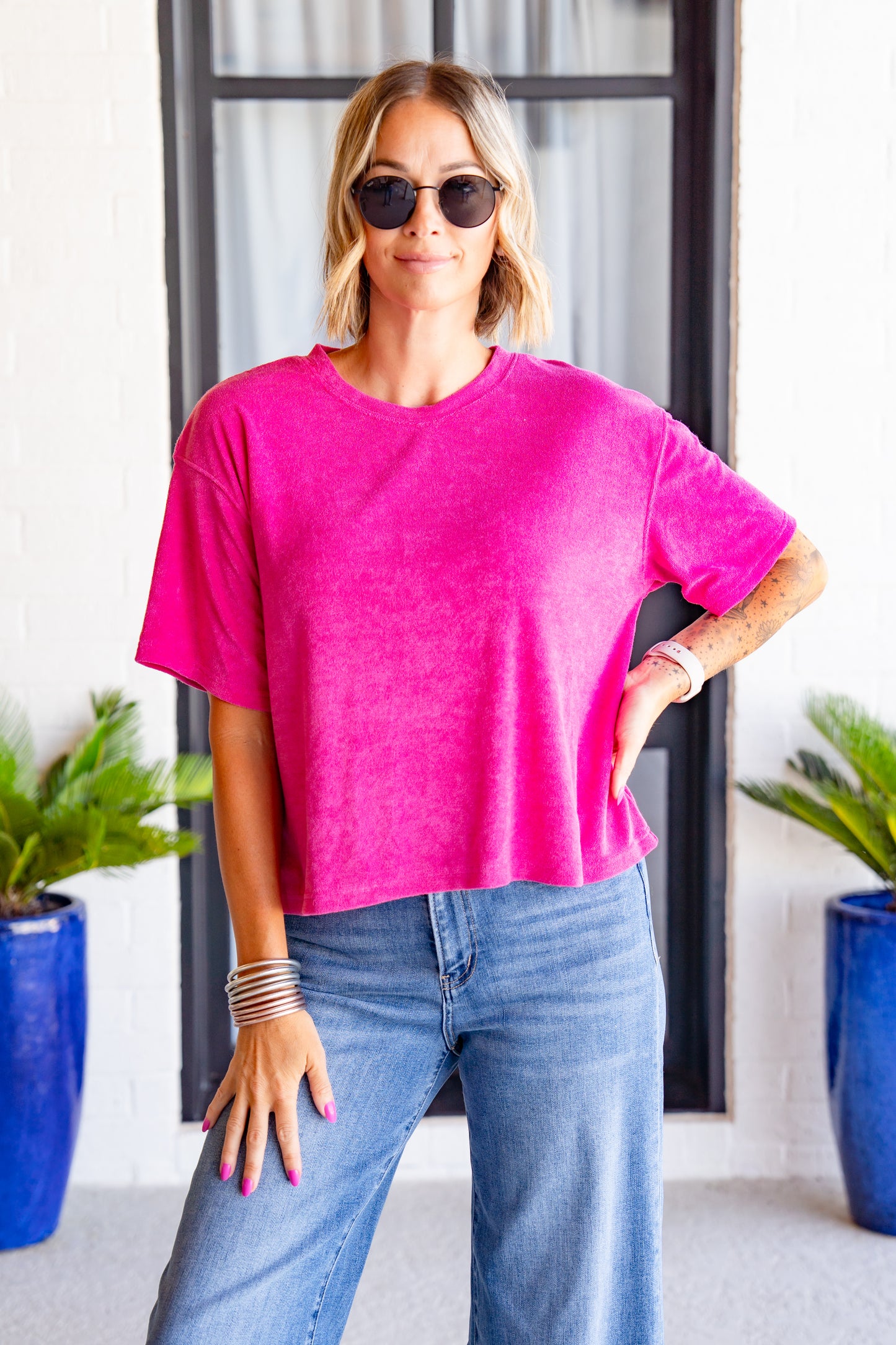 The Buckley Ash Terry Tee in 4 Colors