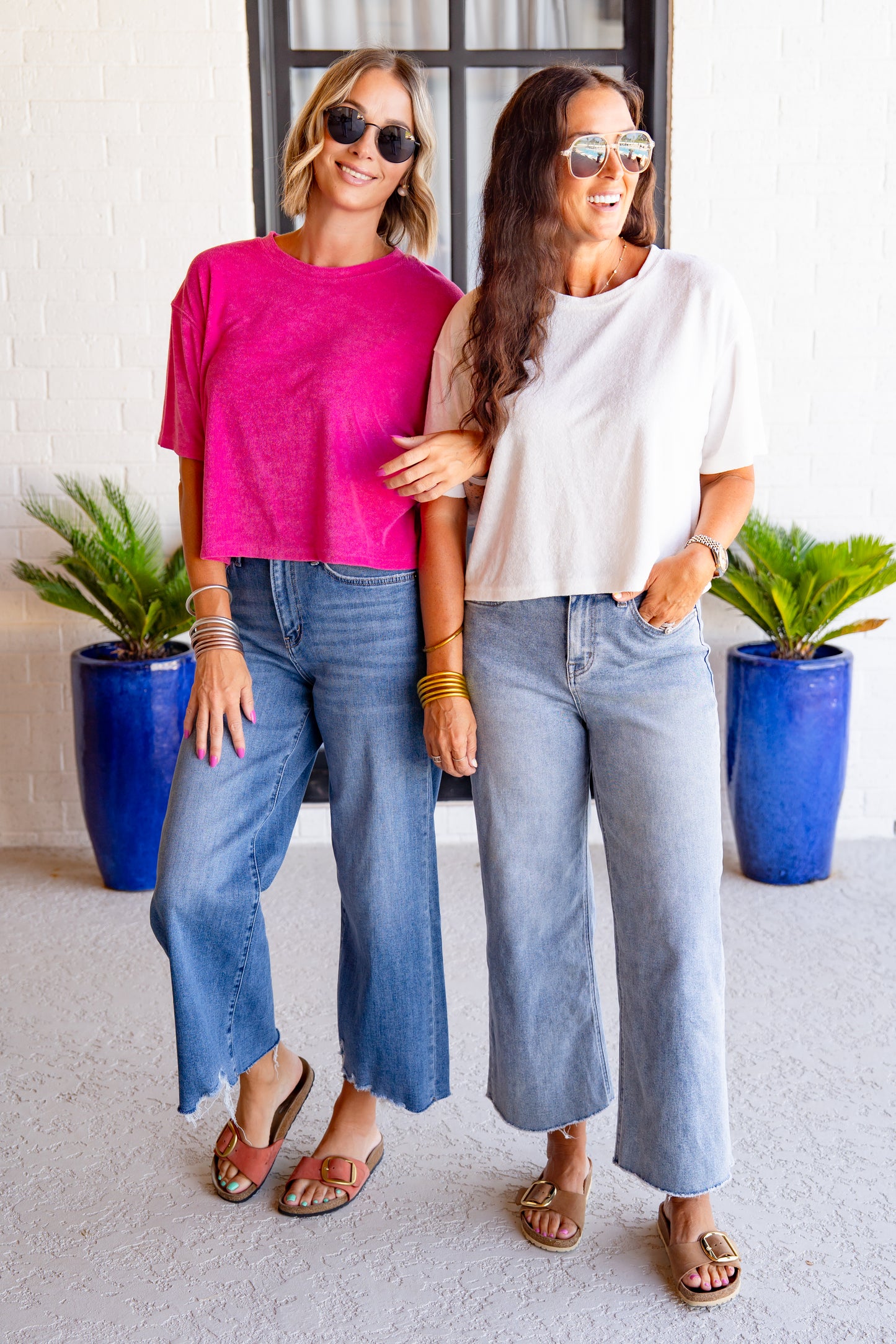 The Buckley Ash Terry Crop Tee in 4 Colors