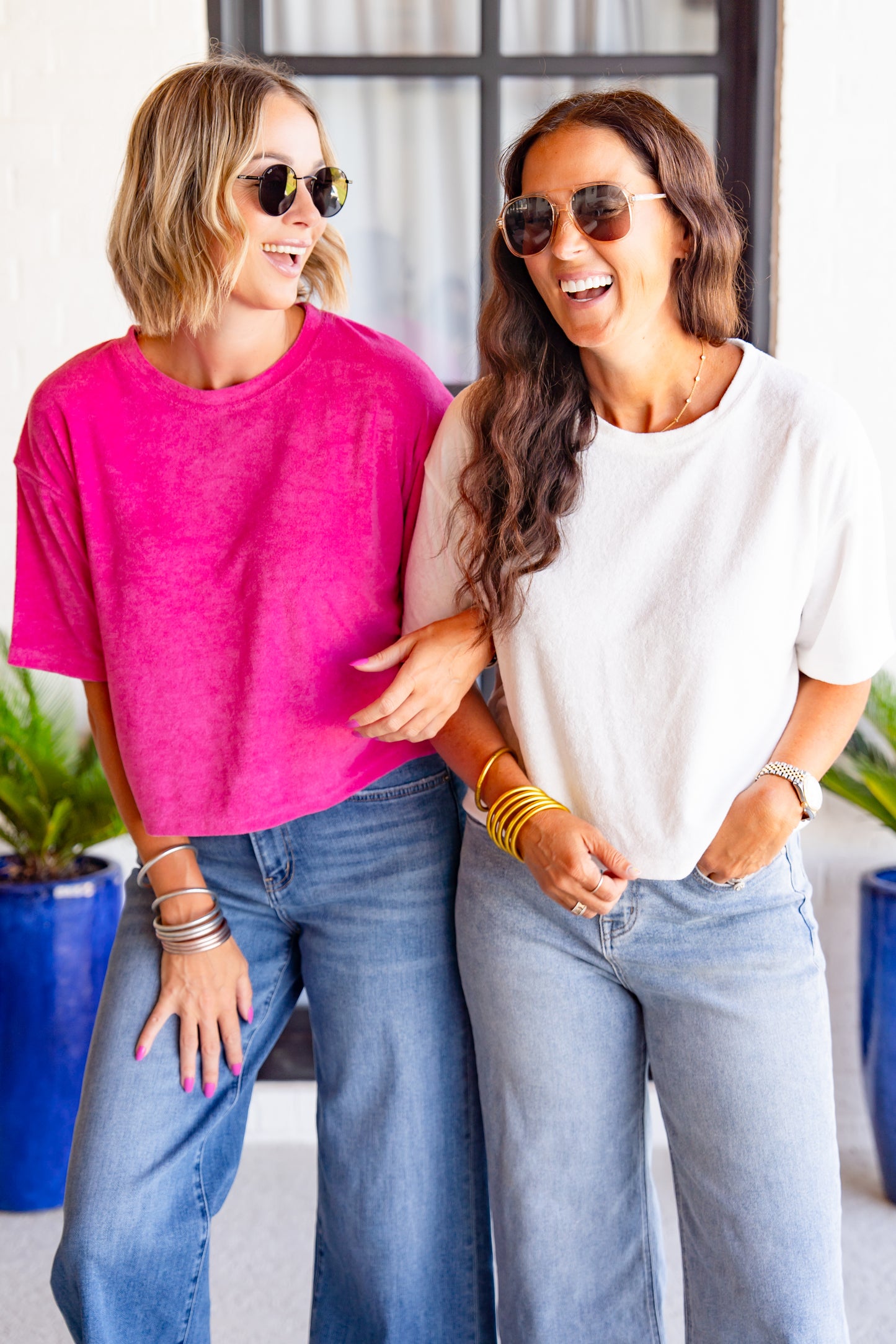 The Buckley Ash Terry Crop Tee in 4 Colors
