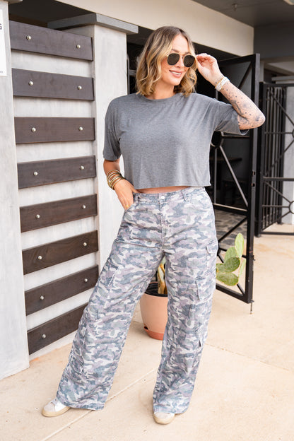 The Buckley Cargo Jeans in Camo-AS