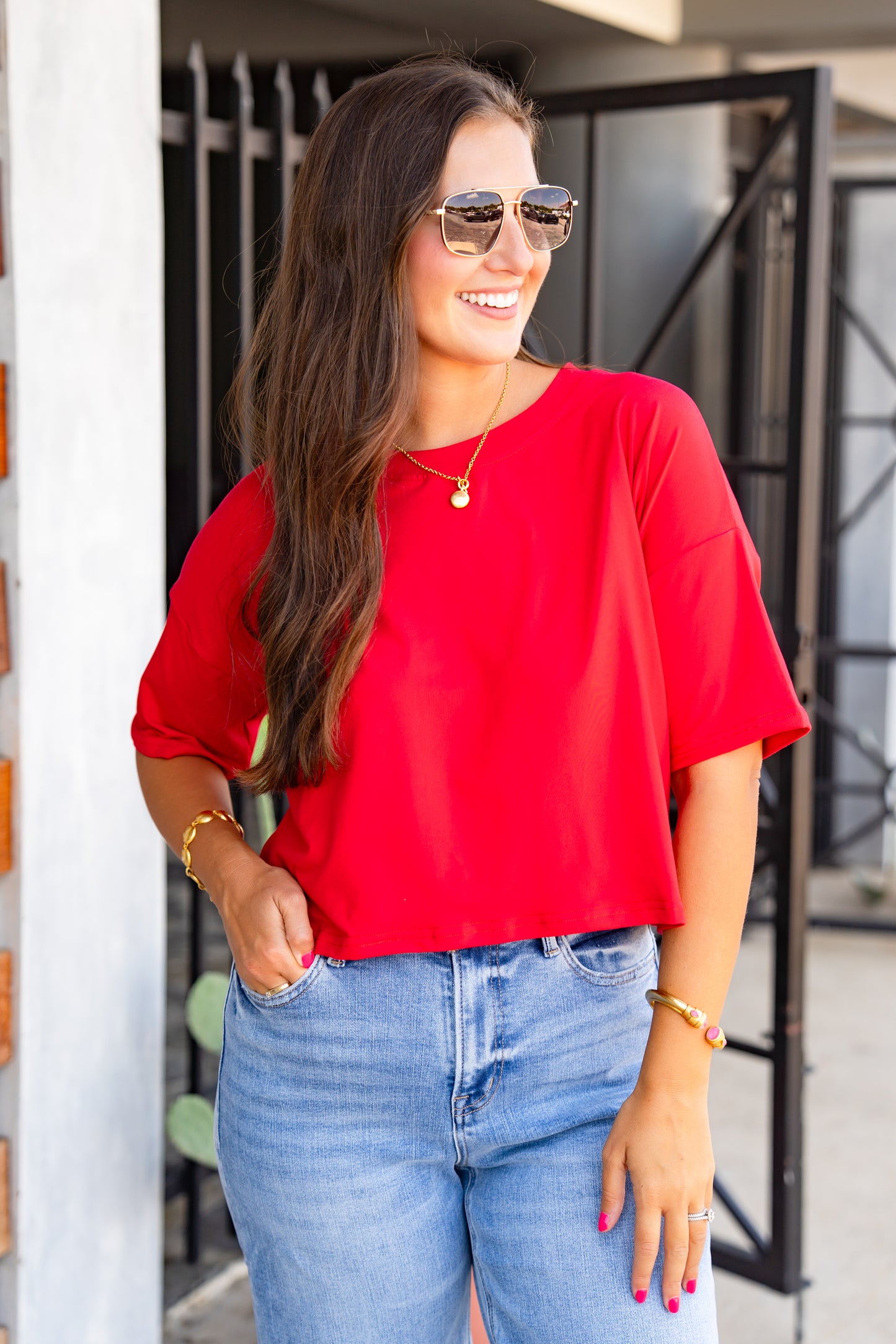 The Buckley Ash Ultra Crop Tee in 11 Colors