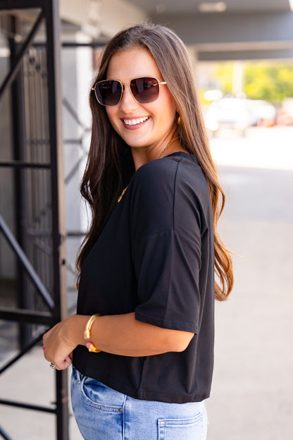 The Buckley Ash Ultra Crop Tee in 11 Colors