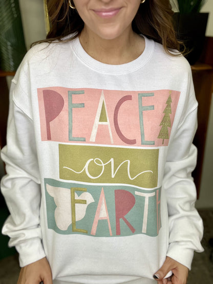 Peace on Earth Pullover