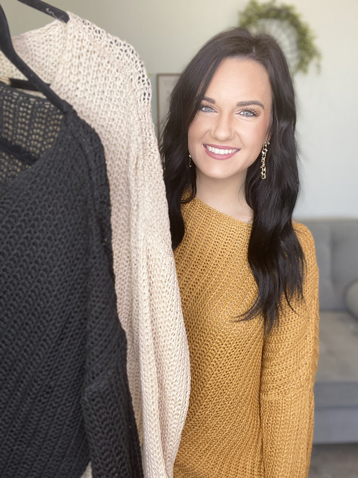 The Listicle Light Sweater-3 Colors