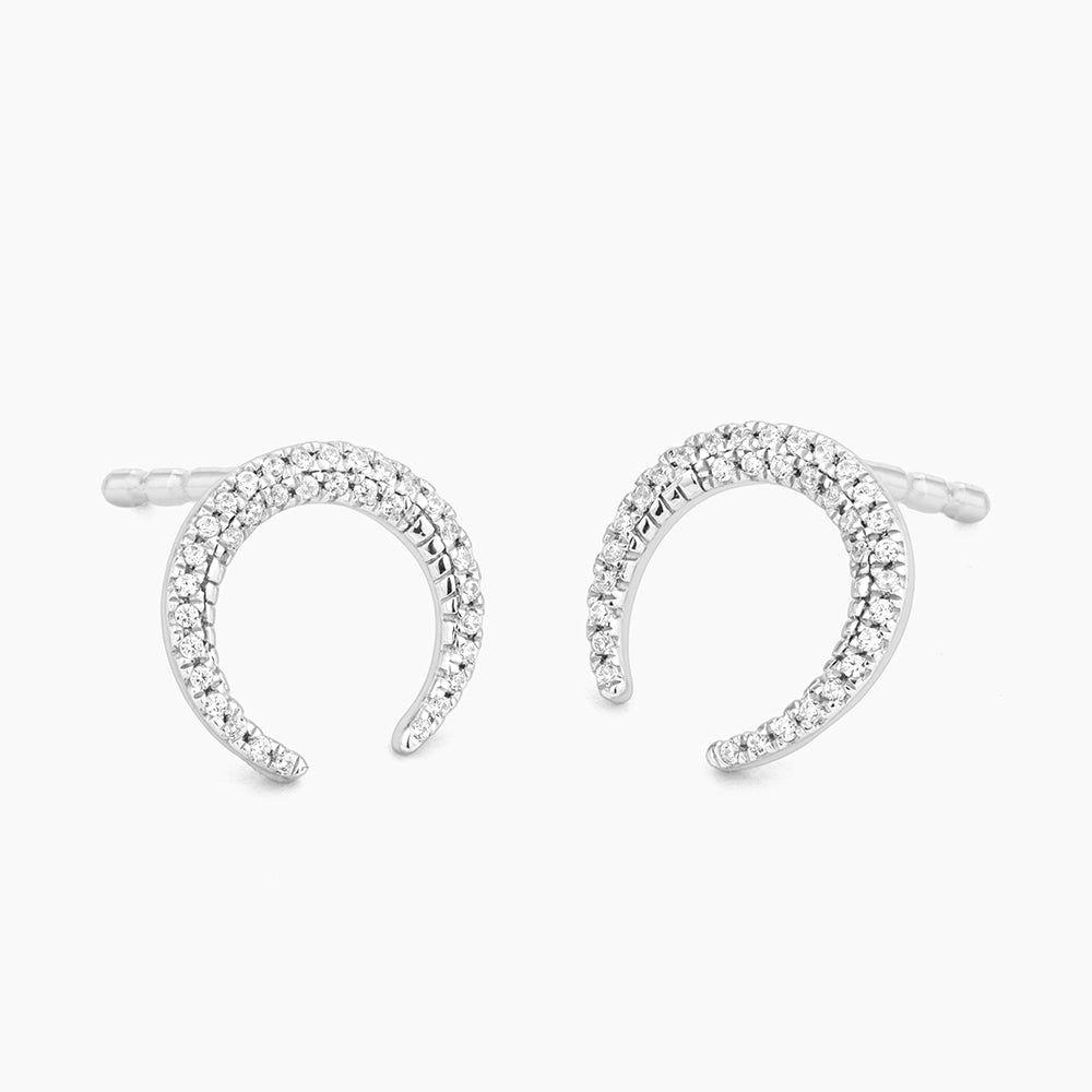 ES Horn Stud Earrings