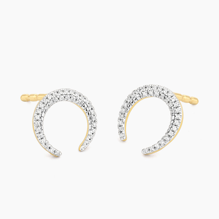 ES Horn Stud Earrings