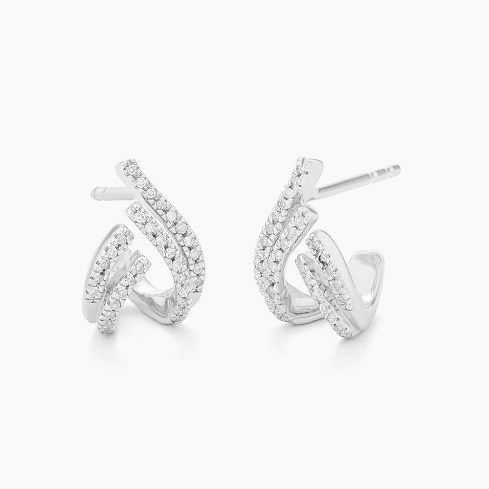 ES Around The Bend Huggies Earrings