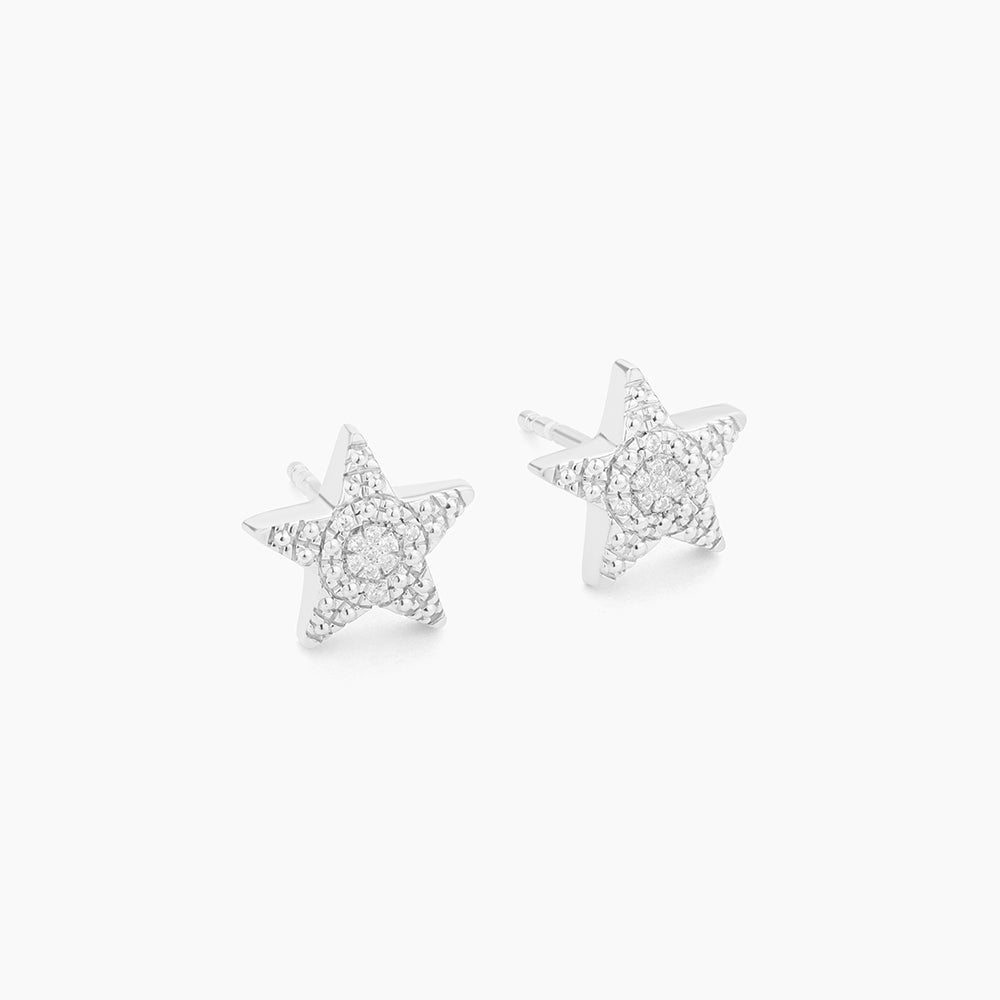 ES Elegant Star Stud Earrings