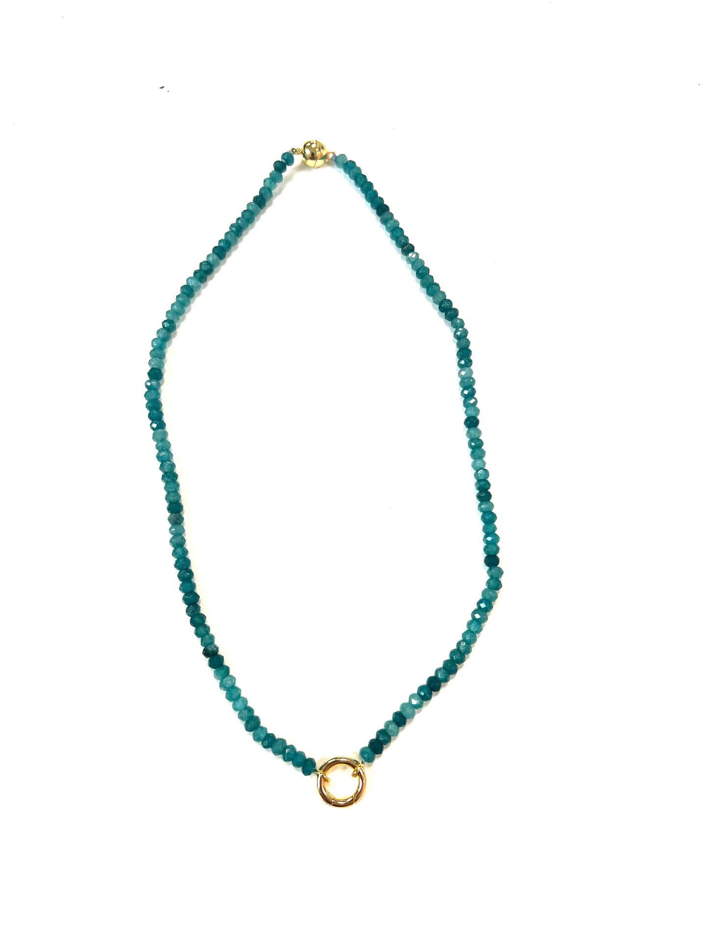 Agate Bead Magic Charm Bar Necklace- Lots