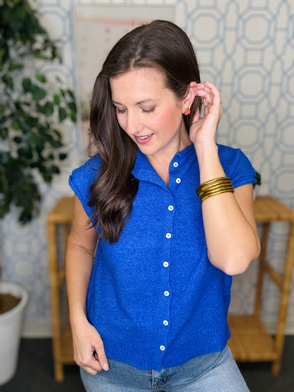 The Worth The Trip Cap Sleeve Cardigan- LOTS