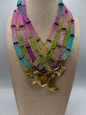 The Bliss Necklaces-Gold Charms