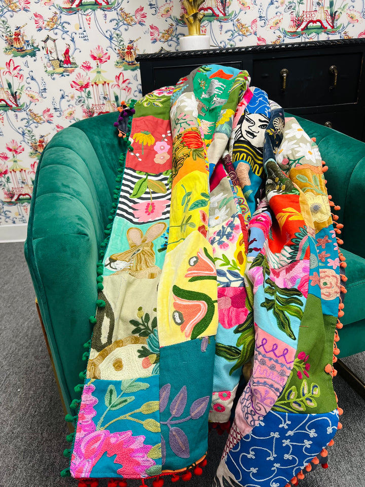 The Pom Patch Throw- Lots